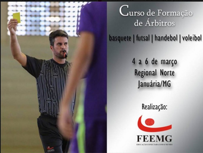 FEEMG - Curso de arbitragem de handebol! A FEEMG