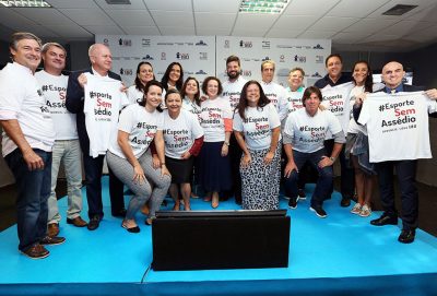 Lançamento da campanha aconteceu no Ministério do Esporte, em Brasília. (Foto: Francisco Medeiros/ME)