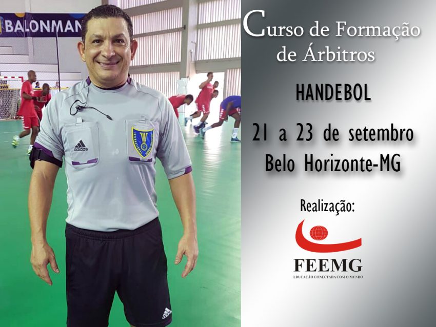 FEEMG - Curso de arbitragem de handebol! A FEEMG