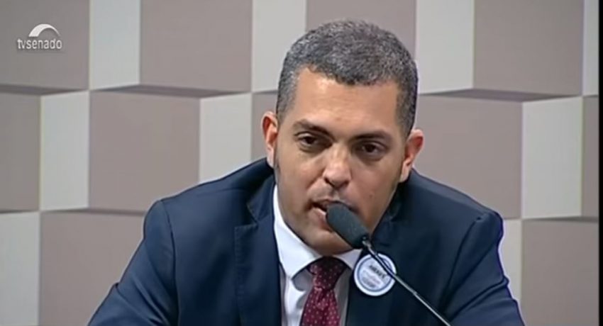 Luís César Cunha Lima, especialista em Direito Desportivo. Imagem: TV Senado