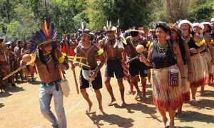 Rituais, festas e confraternizações marcaram os Jogos Indígenas de Minas Gerais