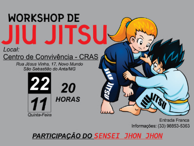 WORKSHOP DE JIU JITSU - São Sebastião do Anta - Virada Esportiva 2018
