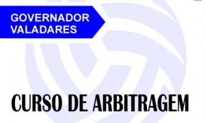 Curso de arbitragem de voleibol em Governador Valadares