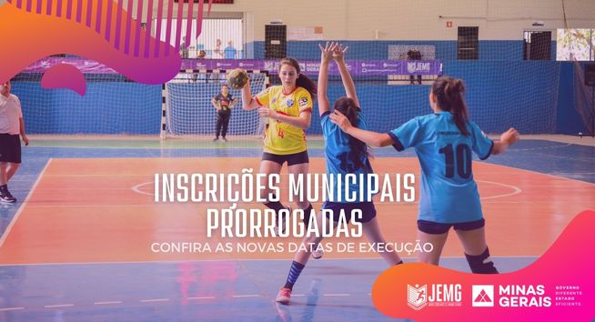 Prorrogadas inscrições para os Jogos Escolares de Belo Horizonte 2022