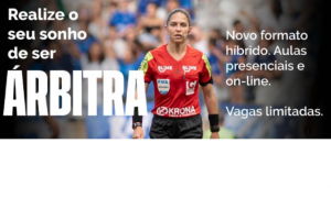 Federação Mineira de Futebol divulga inscrições do Curso para Formação de Árbitros!