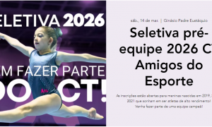 Seletiva pré-equipe 2026 CT Amigos do Esporte